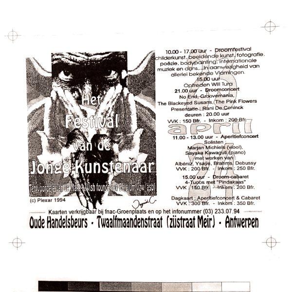 Droom Het Festival van de Jonge Kunstenaar